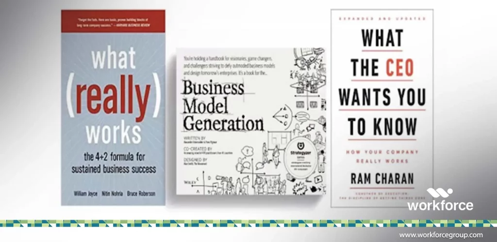 Read-business management books.