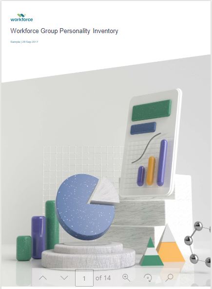 personality inventory sample report cover image