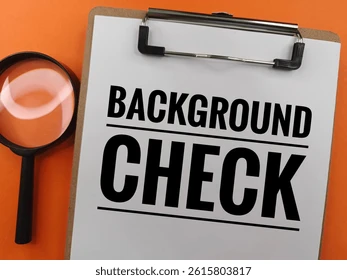Background checks